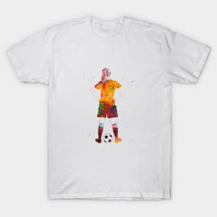 Soccer Player Girl T-Shirt